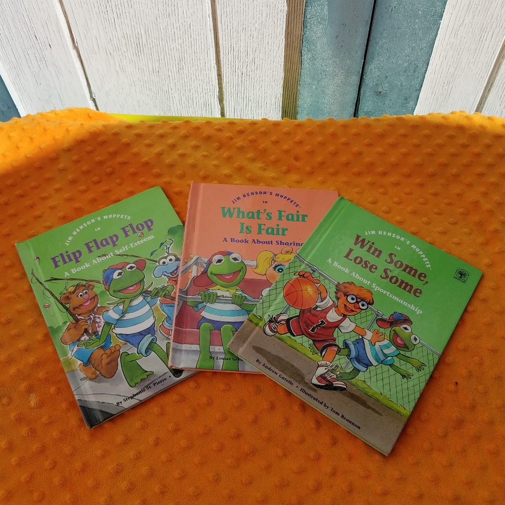 3 Jim Henson's Muppets books